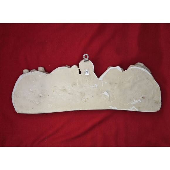 The Last Supper Jesus & Apostles 3D Wall Plaque Mexico HandMade Catholic 14'' - Picture 2 of 16